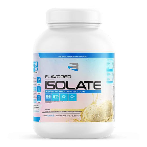 Believe Flavored Isolate, 4.4 lbs, 66 servings Vanilla Ice Cream