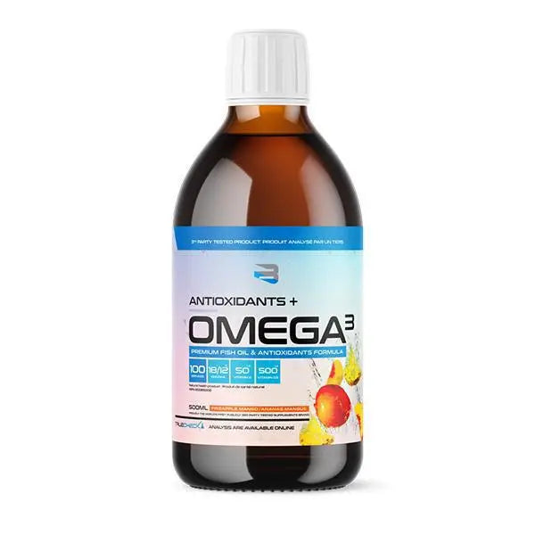 Chargez l'image dans la visionneuse de la galerie, Believe Omega 3 + D3 & E, 500 ML, 100 Servings Pineapple Mango