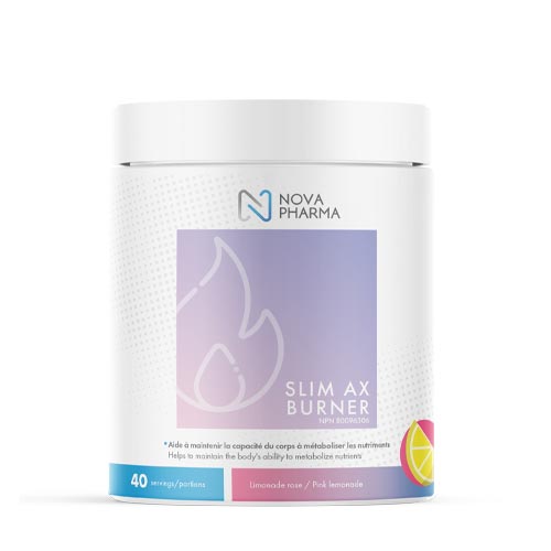 Nova Pharma Slim Ax Burner, 40 servings Pink Lemonade
