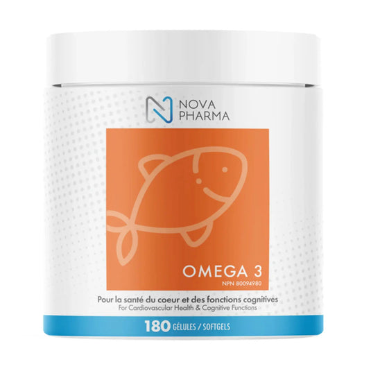 Omega 3 Fish Oil Softgels Nova Pharma