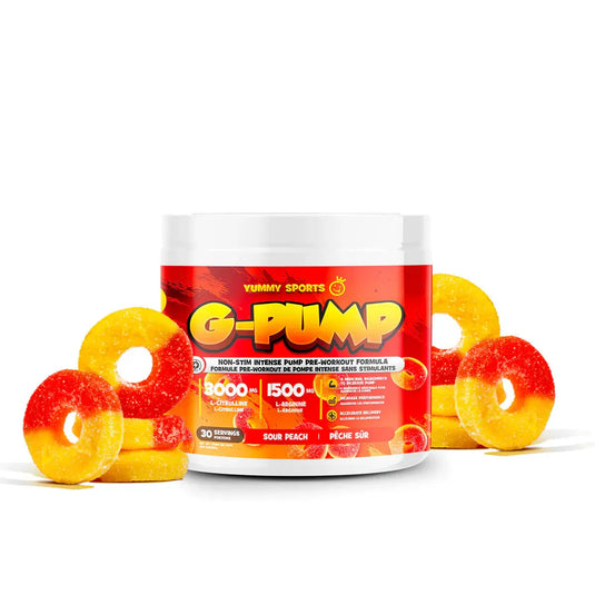 G-Pump Non-Stimulant Pre-Workout Yummy Sports