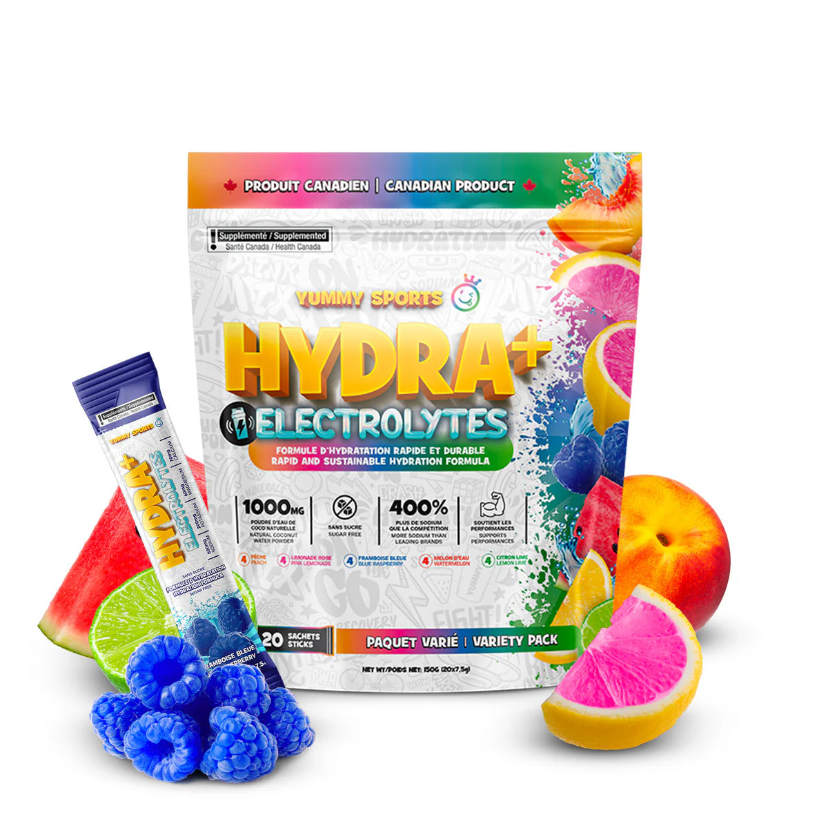 Hydra+ Electrolytes - 20 sticks