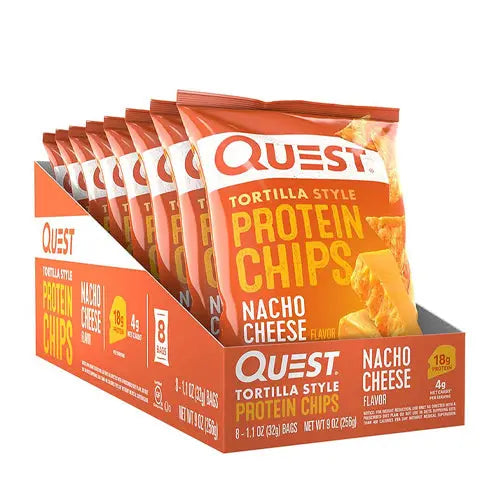 Chargez l'image dans la visionneuse de la galerie, Quest Protein Chips, 8 pack Nacho Cheese box
